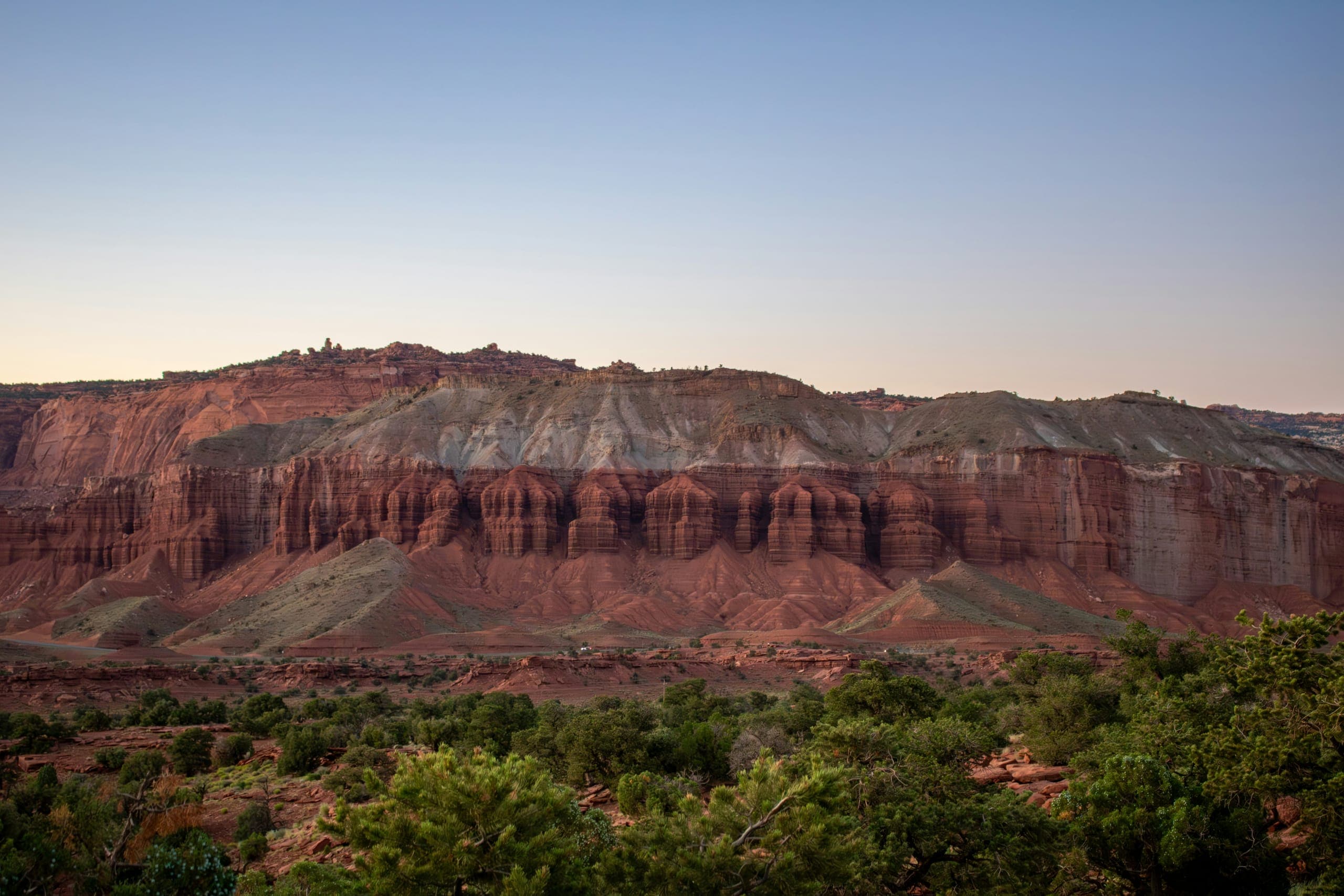 Capitol Reef landscape